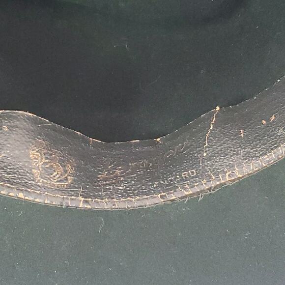 Vintage Robin Sport Lembert Octoberfest Green Wool Hat w/Rope Band Size 56 cm - Picture 6 of 7